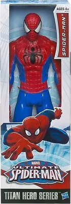 Marvel Ultimate Spider-Man Titan Hero Series Spider-Man Figure 12-Inch • £13.75