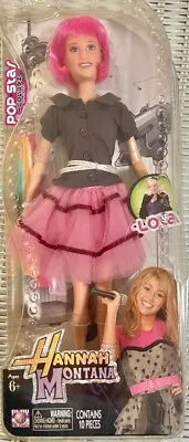 Disney Hannah Montana Lola Pink Hair Doll Pop Star Hangout 2009 SEALED NEW RARE! • $59