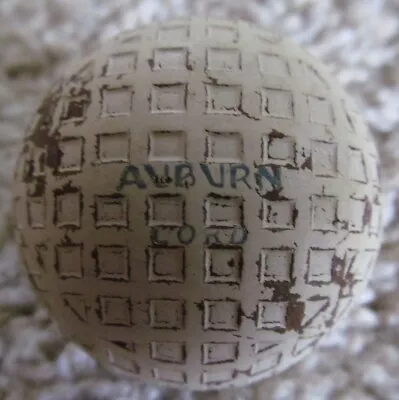 Vintage Mesh Golf Ball-auburn Cord-very Strong Pattern   Light Strike Marks • $84