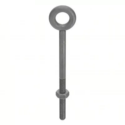 Nut Eye Bolt: 1/2  Diameter 8  Length Fully Threaded No Shoulder Galvanized • $14.99