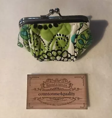 Vera Bradley Limes Up Kisslock Change Purse  • $14