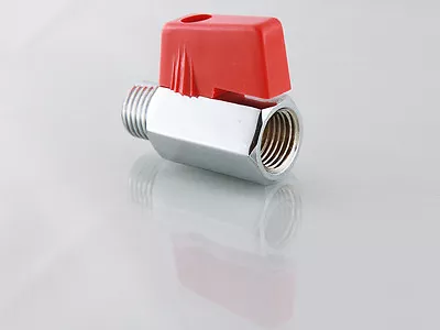 £4.19 • Buy Ball Valve 1/8  Bsp Male Female  Air Compressor To Hose