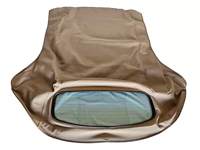 Fits Volvo C70 Convertible Top Replacement & Glass Window 1999-06 Tan Cloth • $563.06