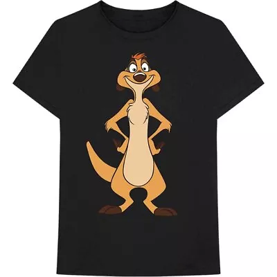 Disney Lion King - Timon Stand T-Shirt Black New • $16.99