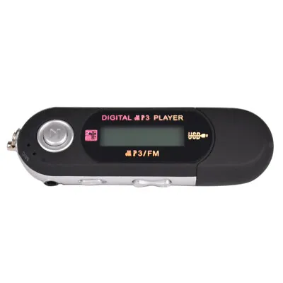 Mini USB MP3 Player W/ 8GB Internal Memory Digital Media Music Player ， Black • £13.51