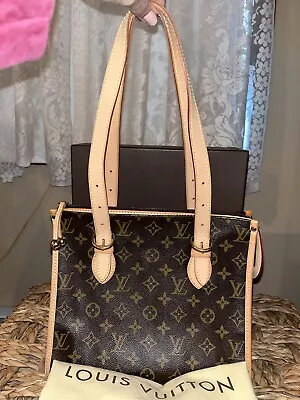 Louis Vuitton LV Hand Bag  Popincourt Haut Brown Monogram Tote EUC • $1095