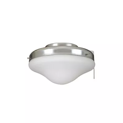 Craftmade All Weather Fan Light Kit Galvanized/Opal Frost - ELK113-1GV-W • $54.99