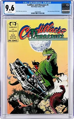 Cadillacs And Dinosaurs #1 CGC 9.6 (Nov 1990 Epic) Mark Schultz First Issue • $70
