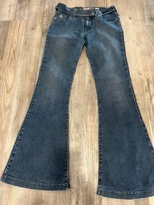 Vintage Miss Sixty Womens Jeans Style Ellah With Belt Size 30 Flare • $115