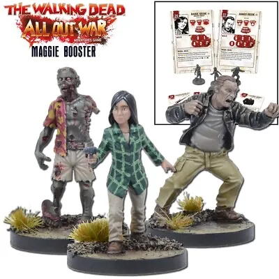 The Walking Dead: All Out War Maggie Booser - TWD Mantic OOP 28mm Zombies THG • $34.99