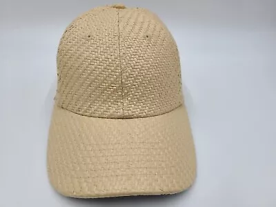 Women Vera Bradley Straw Stretch (Seems S-M) Hat Cap Fish Brim Baseball Beige • $19.99