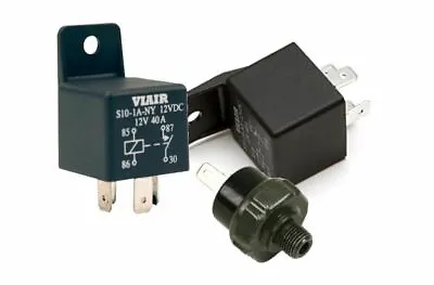 Viair Air Horn Compressor Pressure Switch Kit - 2ct 12V 40A Relay 165-200 PSI • $22.49