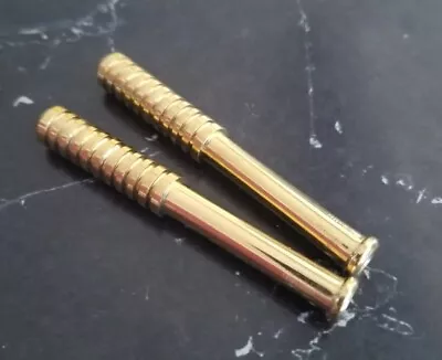 SOLID Brass One Hitter Dugout Real Brass Set Of 2 Quality Since 1997  • $14.89