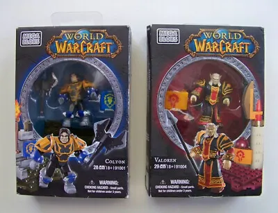 Mega Bloks  Valoren & Colton World Of Warcraft NEW Lot Mini Figure • $19.99