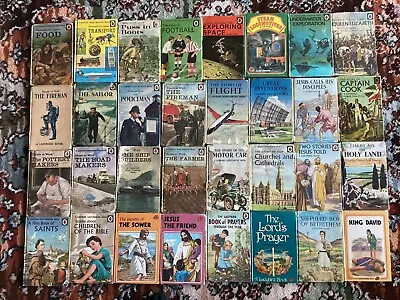 Vintage 32 X Ladybird Books 601 A B C D F And Others • £5