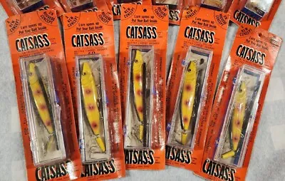 Vintage CATSAS-S MUSKIE LURE IN BUBBLE PACK • $24.99