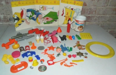 $27.99 • Buy Vintage 1960 1970 1980's Cereal Premium Lot No Feet Pez Parts Cap N Crunch Etc