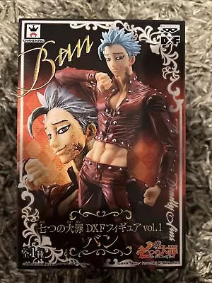 Ban DXF Figure Vol.1 Fox Sin Of Greed Nanatsu No Taizai US SELLER • $50