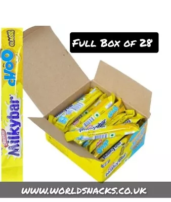Original Nestle Milkybar Choo X28 10g Bars Classic Chocolate Christmas Chocolate • £13.49