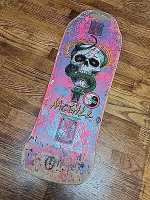 Vintage Mike McGill Skateboard Deck Powel Peralta '80s Bones Brigade • $349.99