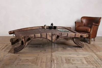 £995 • Buy Large Moroccan Oxcart Coffee Table