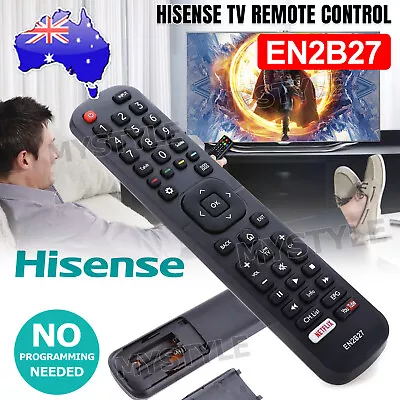 AU New Replaced Remote Control EN2BS27H For Hisense TV 50S8 55R5 58R5 65R5 65Q8 • $6.95