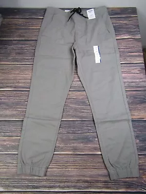 Denizen Levi's NEW NWT Mens Medium Tan Gray Jogger Pants Flex Slim Fit Flex • $16.99