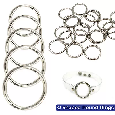 Heavy Duty Metal O Ring For Bags Ring Hand DIY Plant Hangers Macrame Craft Ring • £2.79