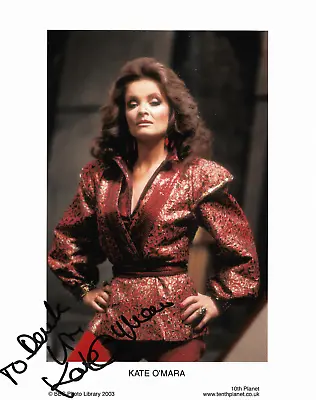 Kate O'Mara DOCTOR WHO  Rani  Genuine Signed Autograph10 By 8 COA 33643 • £39.99