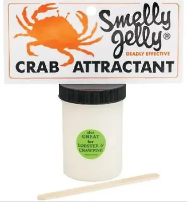$13.40 • Buy Smelly Jelly Crab Crawfish Lobster Attractant Scent 4 Ounce Jar