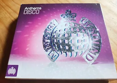 Ministry Of Sound Anthems Disco Various Artists Cd Album 3 Disc Set (2010) Vgc  • £4