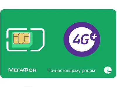 MegaFon Russian Prepaid SIM Card With Worldwide Roaming • $59.99