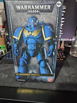 Warhammer 40k  Ultramarines Primaris Intercessor Bandai Action Figure • £69.99