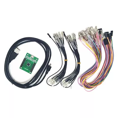 2 Players For MAME PC PS3 Encoder New Arcade To USB Controller Wiring DIY Kit • $20.47