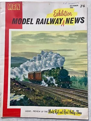 Model Railway News Oct 1963 Runcorn Bridge - Glun Valley - Midland Rail Coal Dep • $7.77