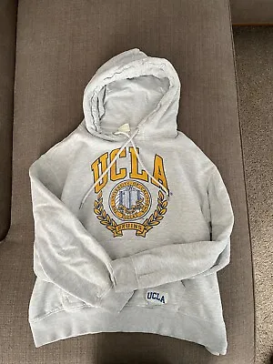 H&M Women's UCLA Size L Grey Hoodie Sweatshirt • $9.99