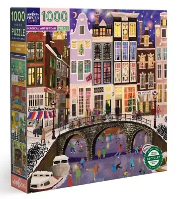 EeBoo - Magical Amsterdam Puzzle 1000pc • $43.99