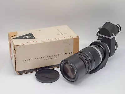 Rare 123rd Made - Leitz Leica Telyt I 280mm F4.8 Visoflex Lens W/ Box & Viso II • $430.46