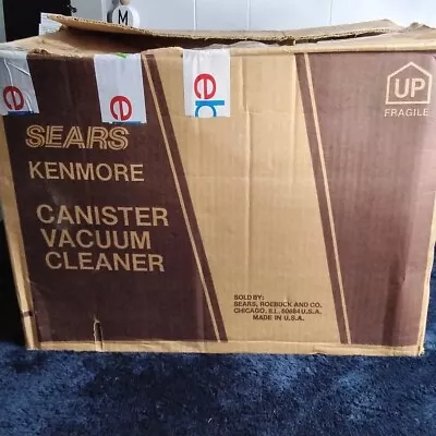 $94.99 • Buy Vintage Sears Kenmore 3.0 Canister Vacuum Cleaner #116 With Accessories WORKS 