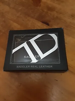 Mens Real Leather Saddler Wallet New And Boxed. • £5.99