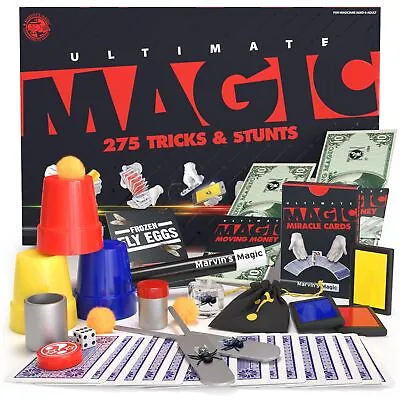 Marvin's Magic - 275 Ultimate Magic Tricks And Stunts - Magic Set - Kids Toys • $39.99