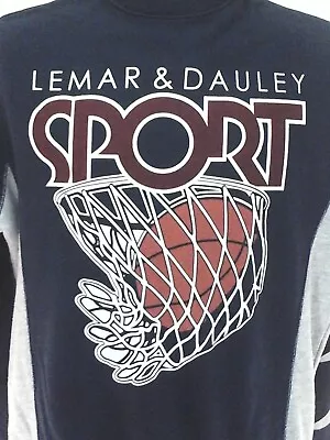 $129.95 • Buy LEMAR And DAULEY Sport Vintage Sweatshirt 90s Retro Basketball Men's S RARE