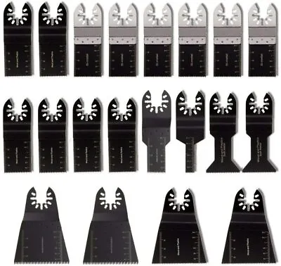 £16.90 • Buy 20pcs Oscillating Multi Tool Blade Saw Blades Wood Metal Cutter For Dewalt Fein