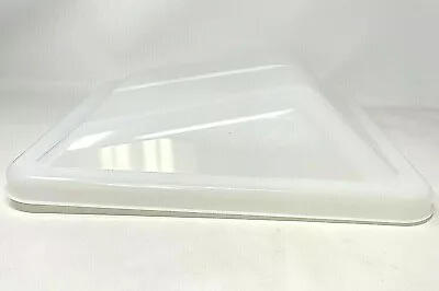 RV/Camper/Trailer - Dexter/VentLine Roof Vent Cover 14 X 14  Translucent White • $25.95