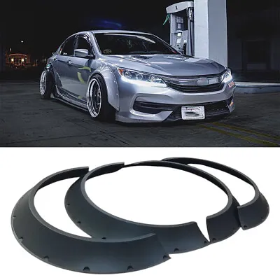 For Honda Accord 4PCS Fender Flares Wide Body Kit Wheel Arches Protector Cover • $99.33