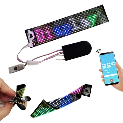 Bluetooth LED Display Programmable Message Sign Moving Scrolling Lighting Board • $16.71