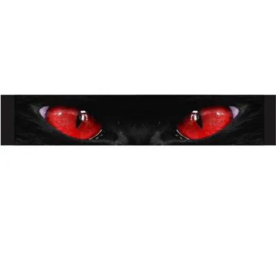 Car Windshield Decal Cat Eye Graphic Sunshade Stickers Front Window Waterproof • $13.40