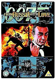 From Russia With Love DVD James Bond Movie 007 2 Disc Ultimate Edition W Booklet • £2.21