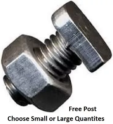 £2.60 • Buy Bolts And Nuts For Greenhouse Aluminium Cropped Head Spare Parts CHOOSE NUMBER