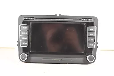 10-15 Volkswagen Navigation Touch Screen Display Radio 3c0035684j For Parts • $99.99